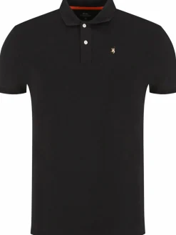 Polo Piquet CCMP02 PK001 Nero Slim Fit