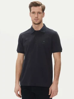 Polo 251PO1868P347 Blu scuro Regular Fit