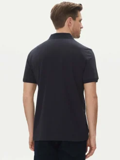 Polo 251PO1868P347 Blu scuro Regular Fit