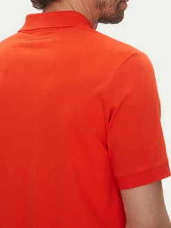 Polo 745710 552224 Rosso Regular Fit