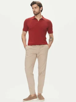 Polo 523 2091 53026 Rosso Regular Fit