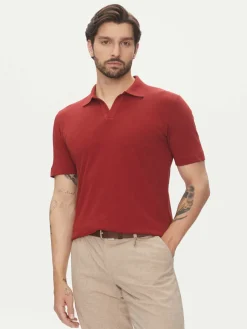 Polo 523 2091 53026 Rosso Regular Fit