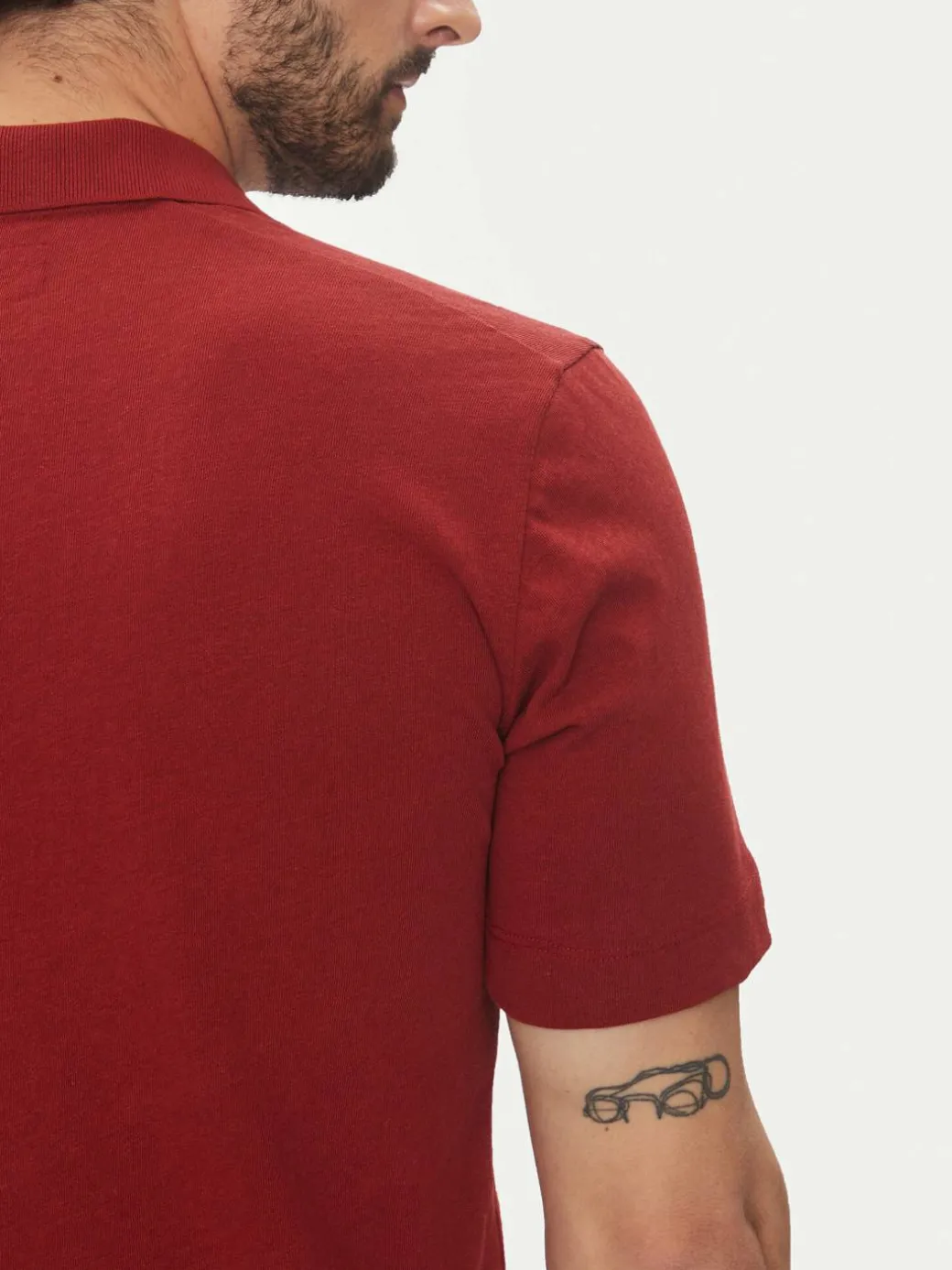 Polo 523 2091 53026 Rosso Regular Fit