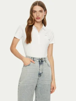Polo W5RP47 KARS2 Bianco Regular Fit