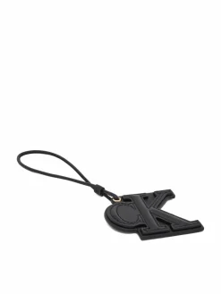 Portachiavi Deboss Monogram Patch Bag Charm LV04F1191G Nero