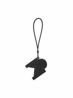 Portachiavi Deboss Monogram Patch Bag Charm LV04F1191G Nero