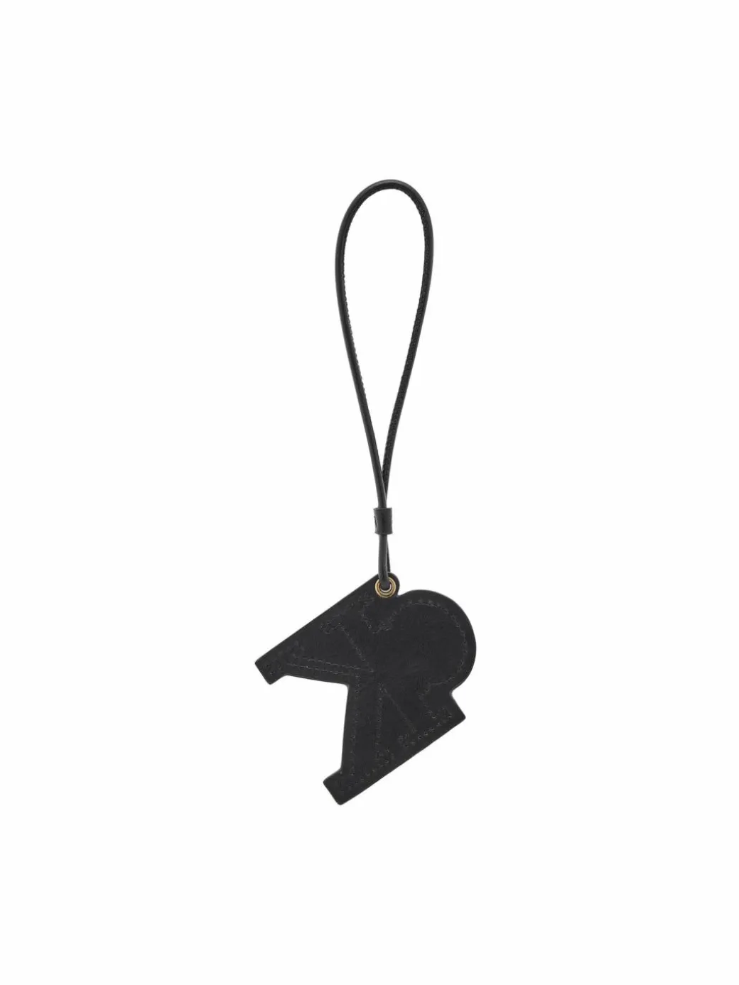 Portachiavi Deboss Monogram Patch Bag Charm LV04F1191G Nero