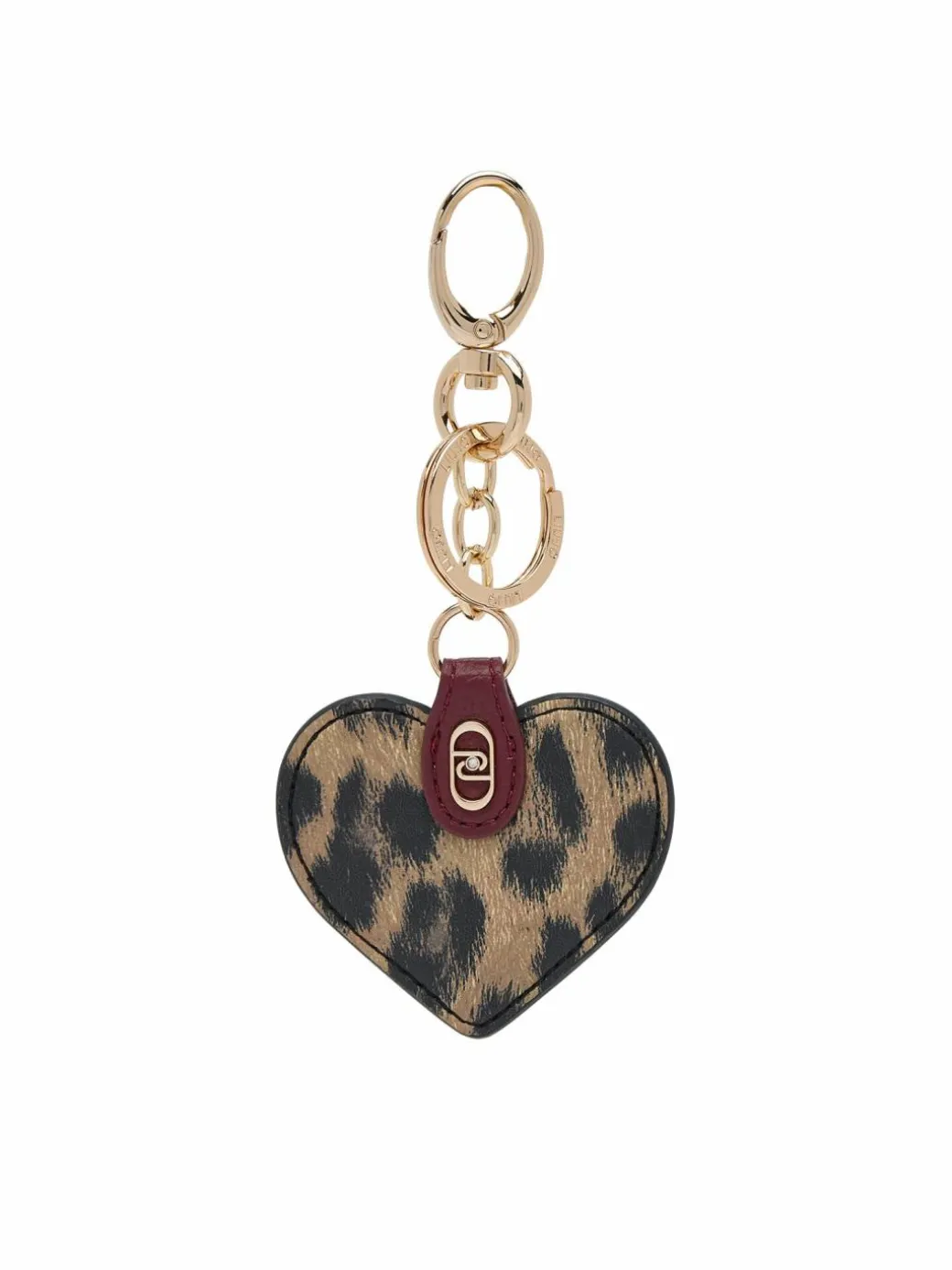Portachiavi Heart Key Ring AF5207 E0419 09155 Marrone