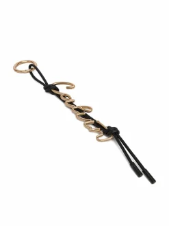 Portachiavi Knotted Script Hw Bag Charm LV04F1193G Nero