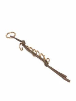 Portachiavi Knotted Script Hw Bag Charm LV04F1193G Beige