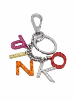 Portachiavi Letters Keychain WH1U Argento