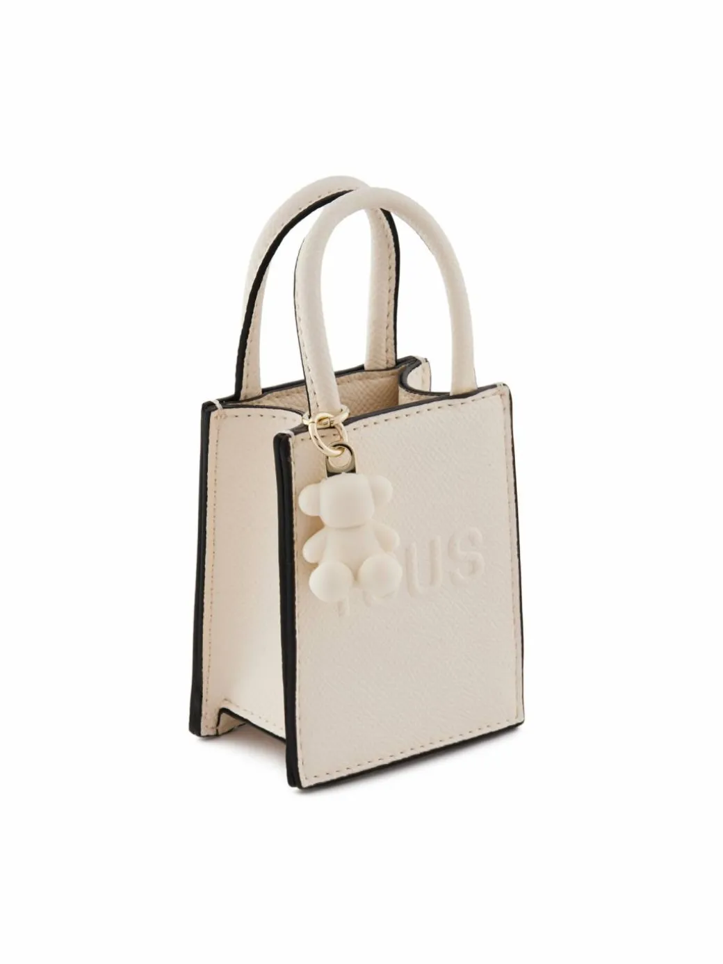 Portachiavi Mini Bolso Pop 2002203601 Beige
