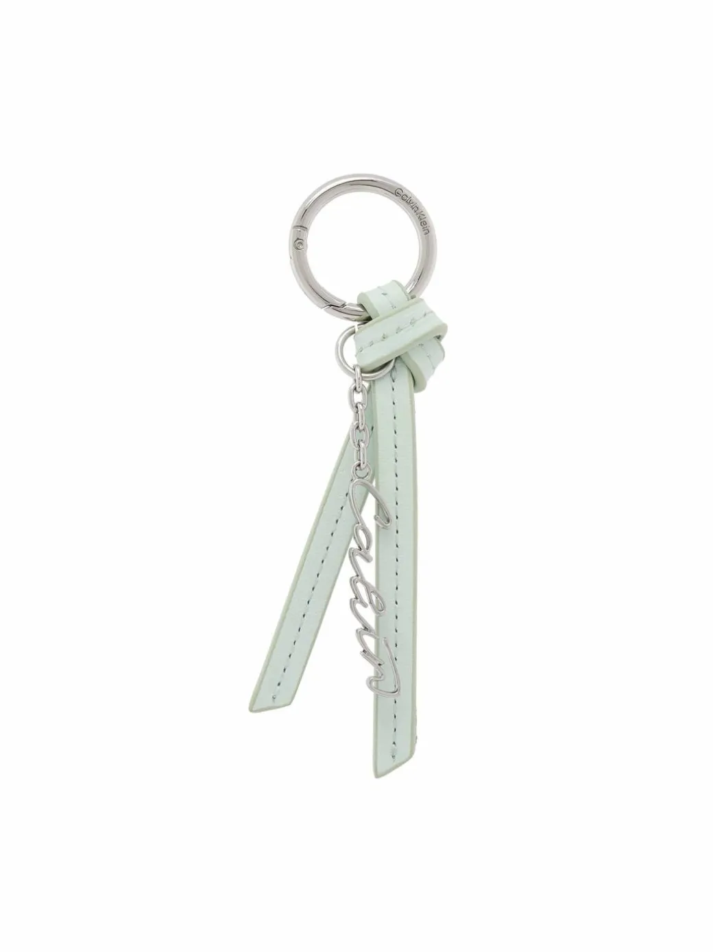 Portachiavi Sm Script Lthr Tassle Bag Charm LV04F1196G Bianco