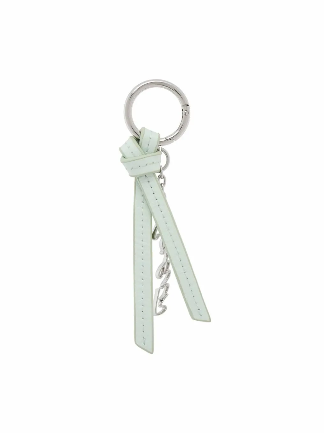 Portachiavi Sm Script Lthr Tassle Bag Charm LV04F1196G Bianco