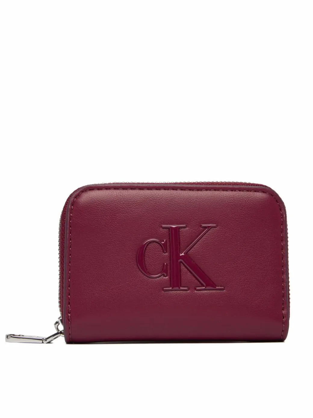 Portafoglio Bold Ck Medium Zip Around LV04F1154G Bordeaux