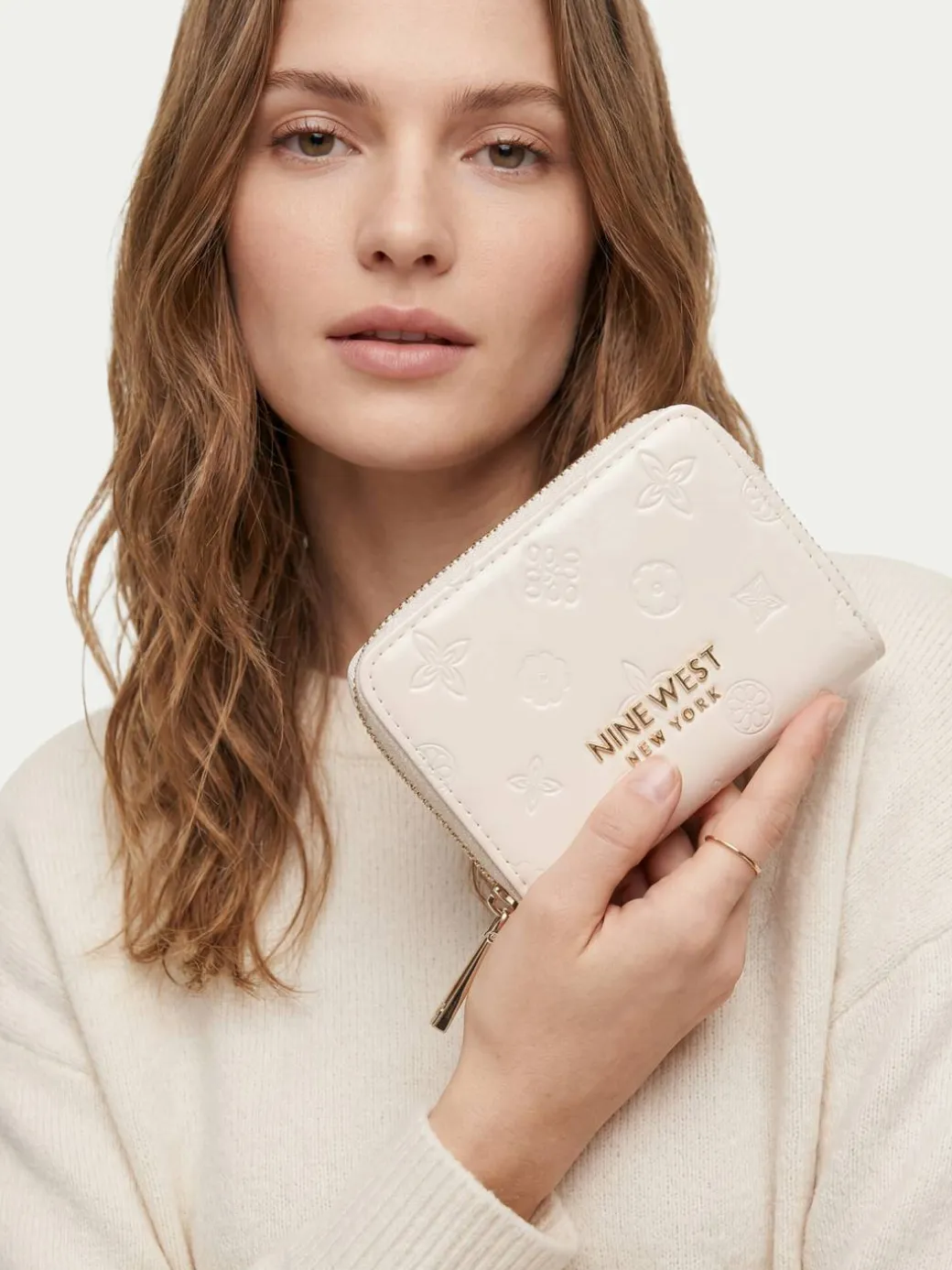 Portafoglio CEO-NW-W1-005-AW26 Beige chiaro