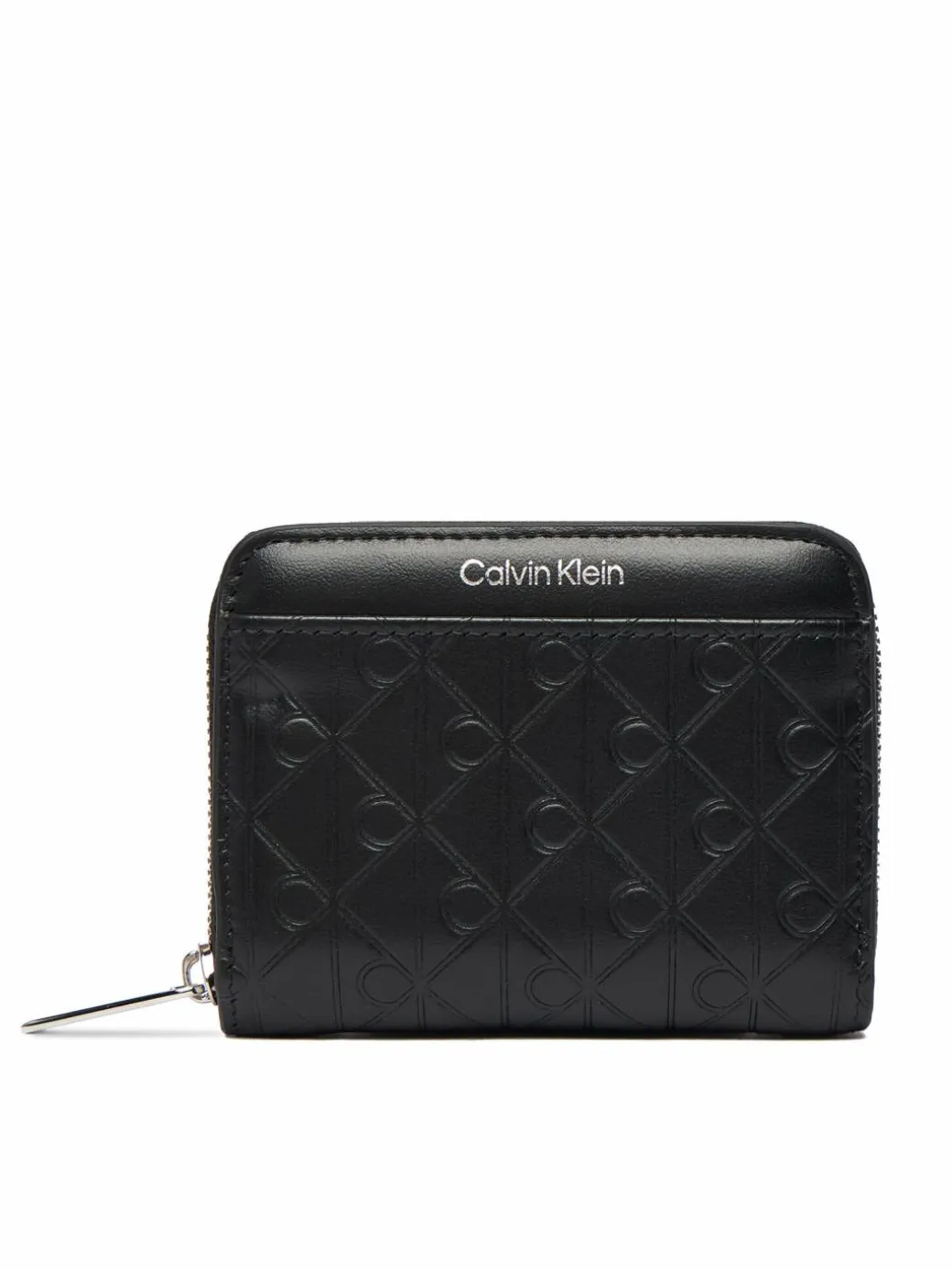 Portafoglio Emblem Aop Embossed Zip Around LV04F1081G Nero