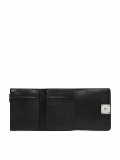 Portafoglio Emblem Hw Pebble Trifold W/Zip LV04F1128G Nero