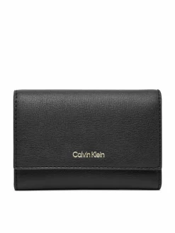 Portafoglio Foil Logo Trifold W/ Zip Pocket LV04F1117G Nero