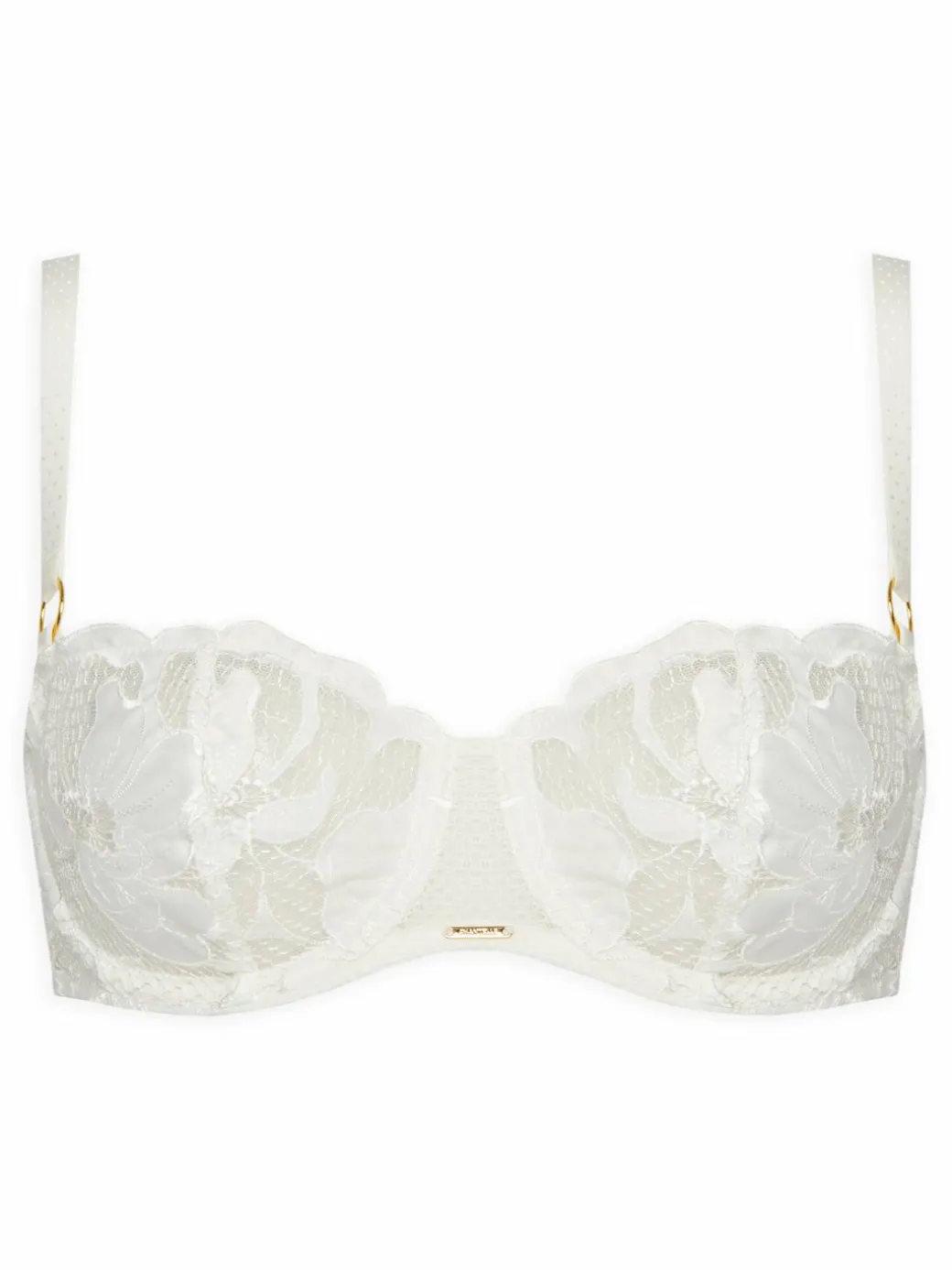 Reggiseno Balconette Fleurs Signature C12Q50 Bianco