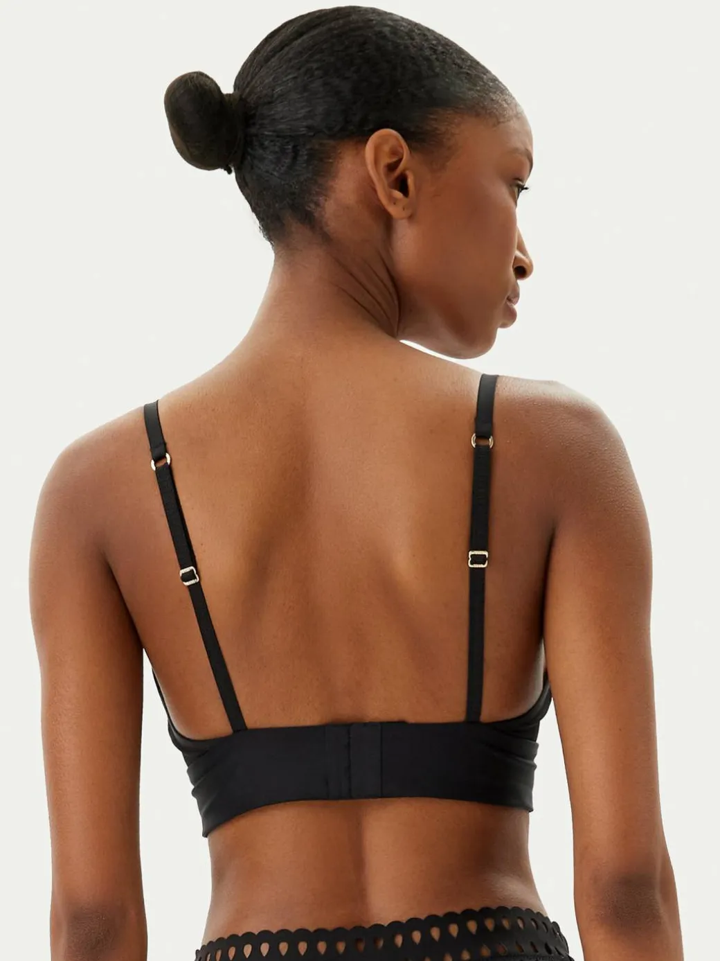 Reggiseno Bralette Eyelet 50540428 Nero