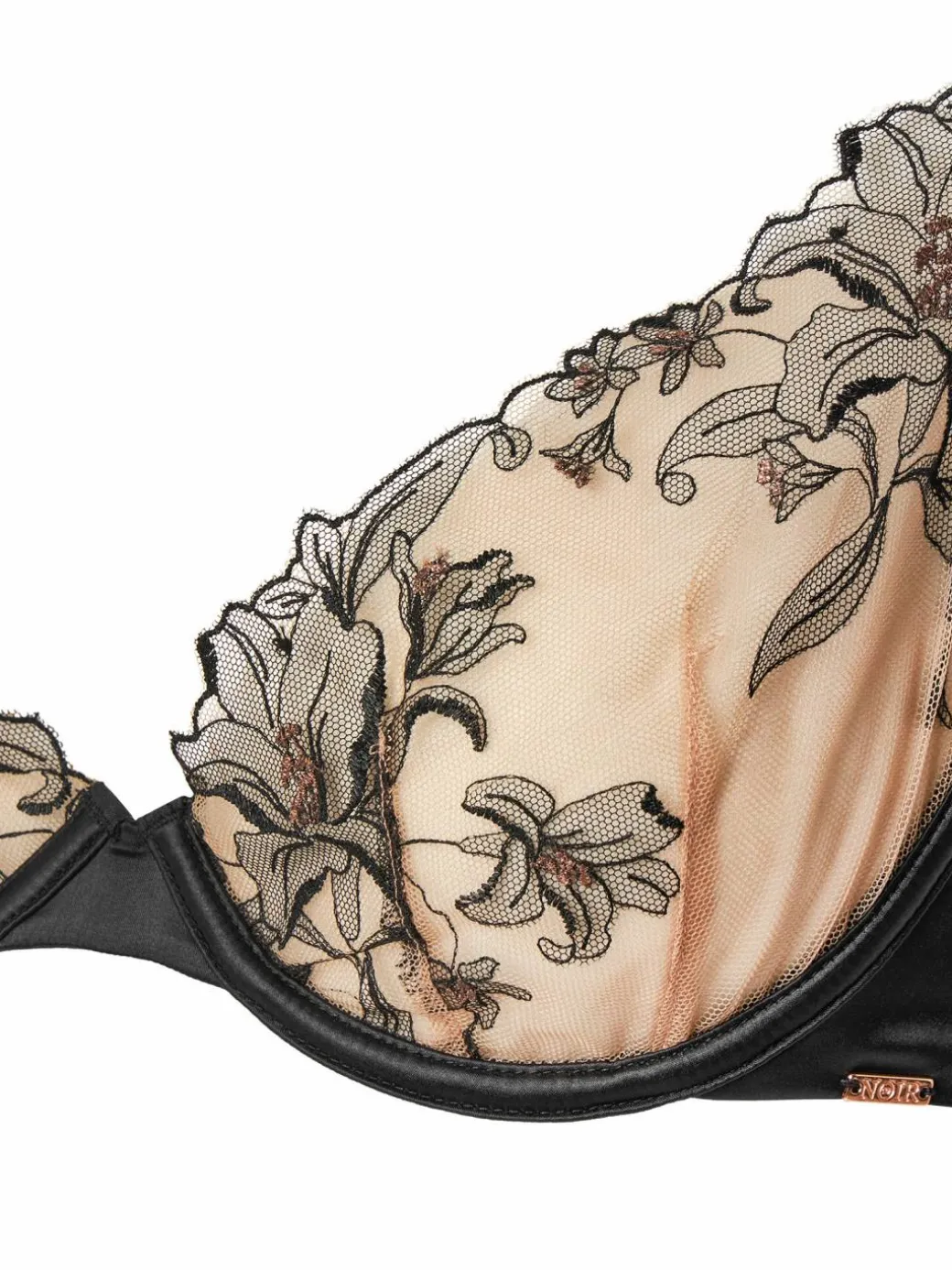 Reggiseno con ferretto Anouk 300950 Nero