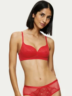 Reggiseno con ferretto Delightful Spotlight 10219875 Rosso