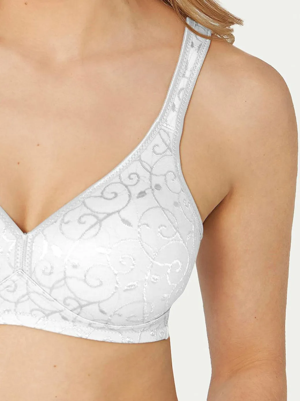 Reggiseno senza cuciture Elegant Cotton 10100175 Bianco
