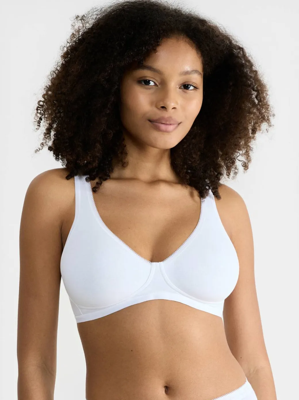 Reggiseno senza ferretto Basic 10222327 Bianco
