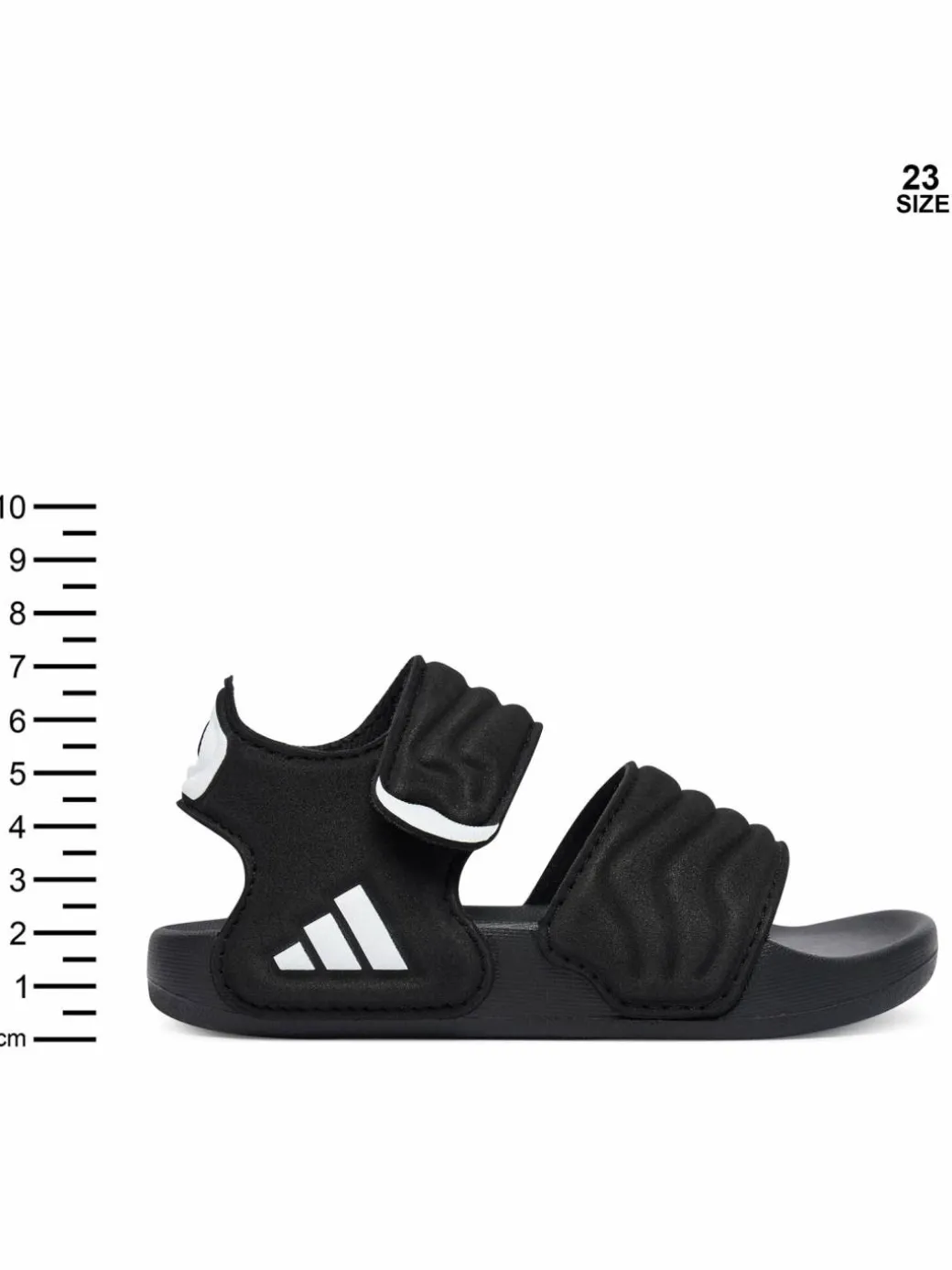 Sandali adilette Sandal 3 HQ0113 Nero