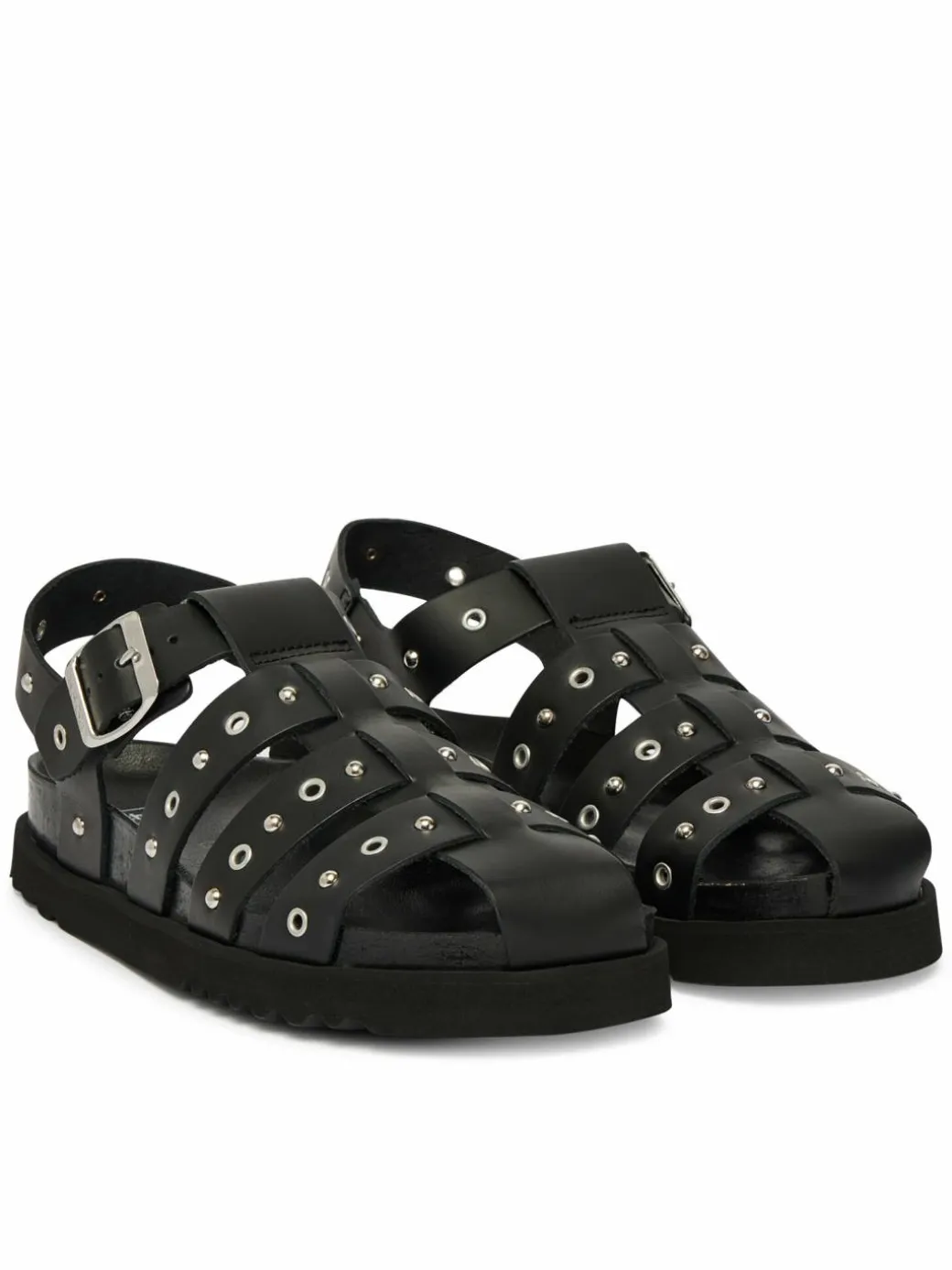 Sandali Beatriz Fisherman Ring F00907 Nero