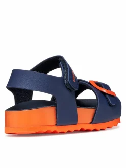 Sandali B Sandal Chalki Boy B652QA 000BC C0659 S Blu scuro