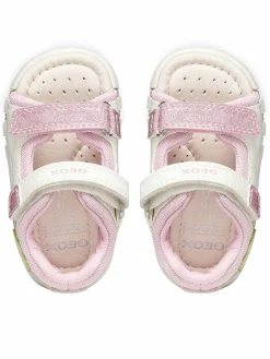 Sandali B Sandal Iupidoo Gir B6517A 054GN C0406 Bianco
