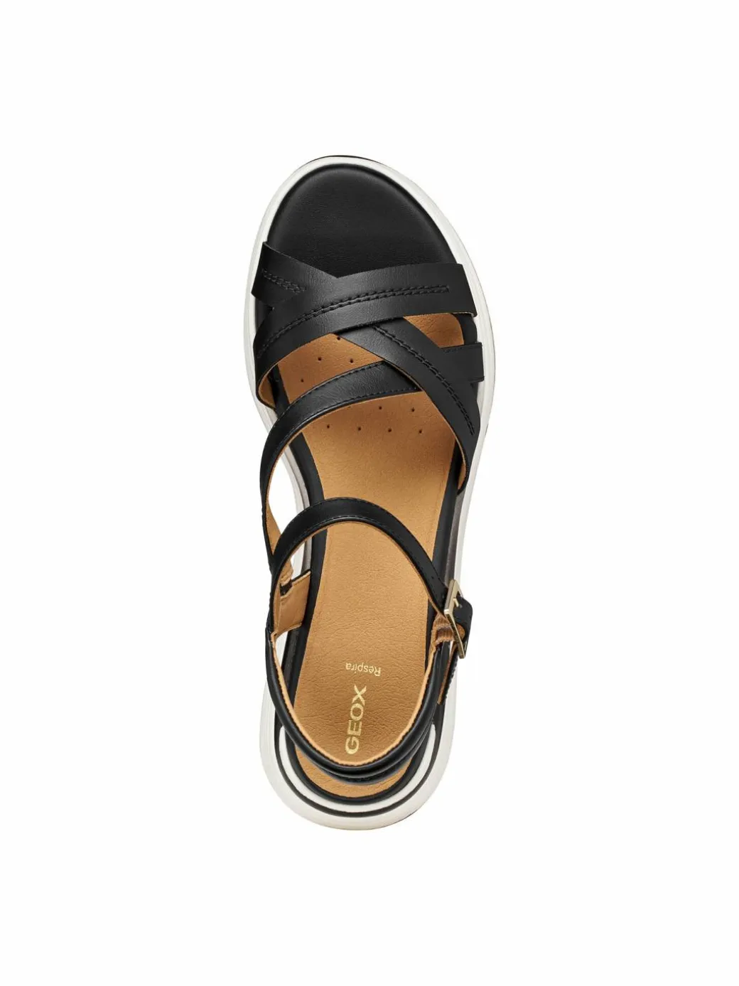 Sandali D650JA 000BC C9999 Nero