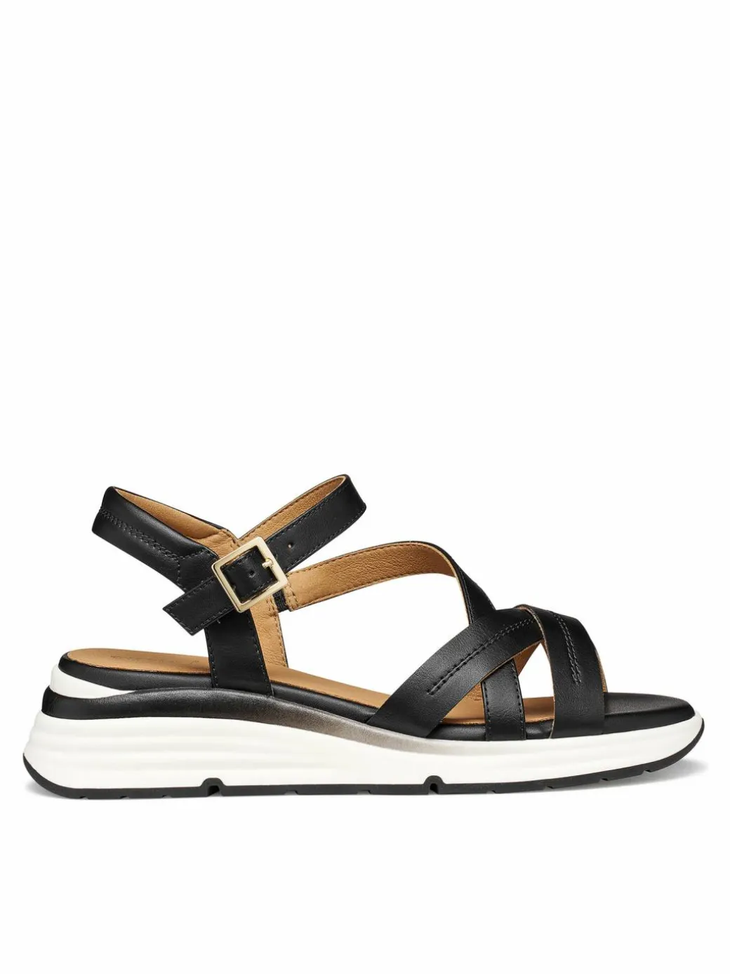 Sandali D650JA 000BC C9999 Nero