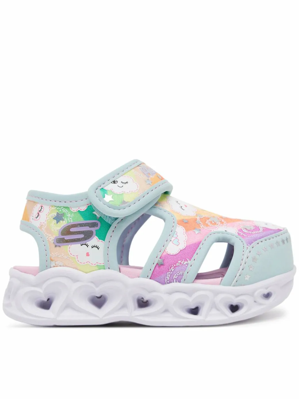 Sandali Heart Lights Sandals-Cutie Clouds 302977N/TQMT Turchese