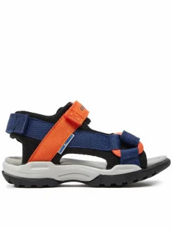 Sandali J Borealis Boy J450RE 01411 C0659 M Blu scuro
