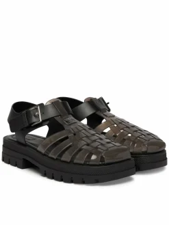 Sandali Jelly Chunky Cleat Fisherman EN02949 Nero