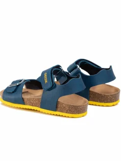 Sandali J Ghita B. B J028LB 000BC C4005 S Blu scuro