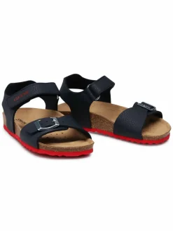 Sandali J Ghita B. B J028LB 000EK C0735 S Blu scuro