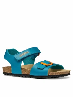 Sandali J Ghita Boy J028LB 000BC C4D2T M Blu