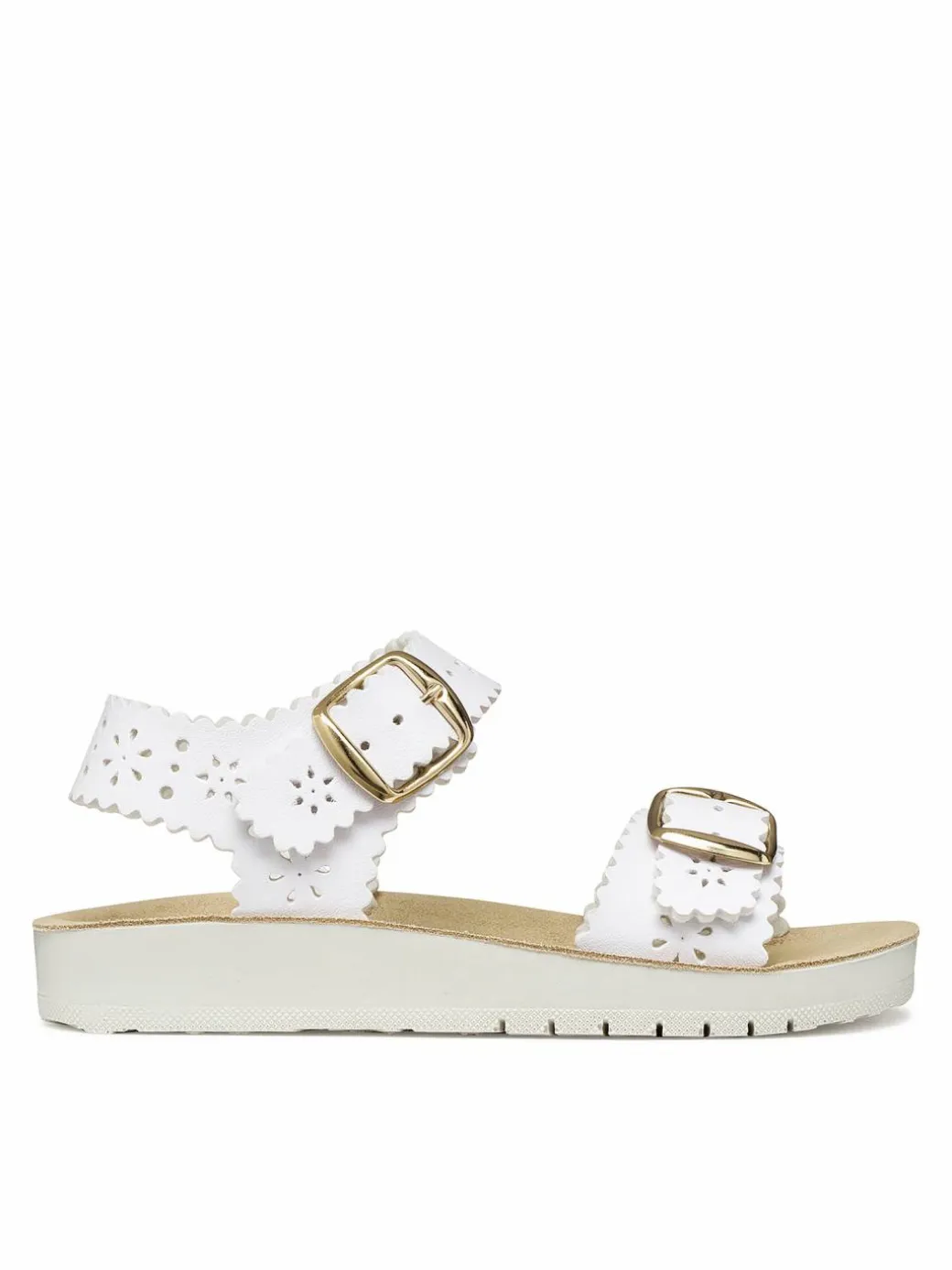 Sandali J Sandal Costarei Gi J65EAA 000BC C1000 M Bianco