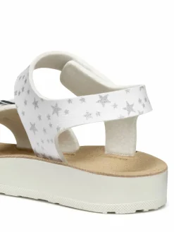 Sandali J Sandal Costarei Gi J15EAB 00004 C1000 M Bianco