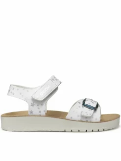 Sandali J Sandal Costarei Gi J15EAB 00004 C1000 M Bianco