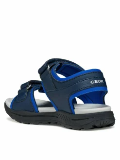 Sandali J Vaniett Boy J455XC 015BC C4482 S Blu scuro
