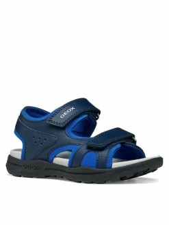Sandali J Vaniett Boy J455XC 015BC C4482 S Blu scuro