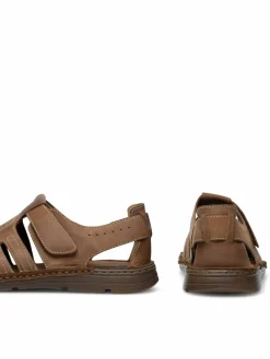 Sandali MI08-PILTON-01 Marrone