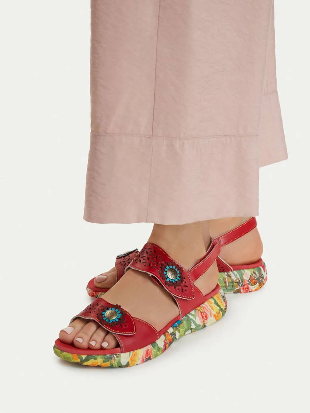 Sandali Sanao 53 Rosso