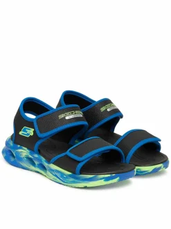 Sandali S-Lights: Sola Glow Sandal - Fusion Brights 407032L/BKBL Nero