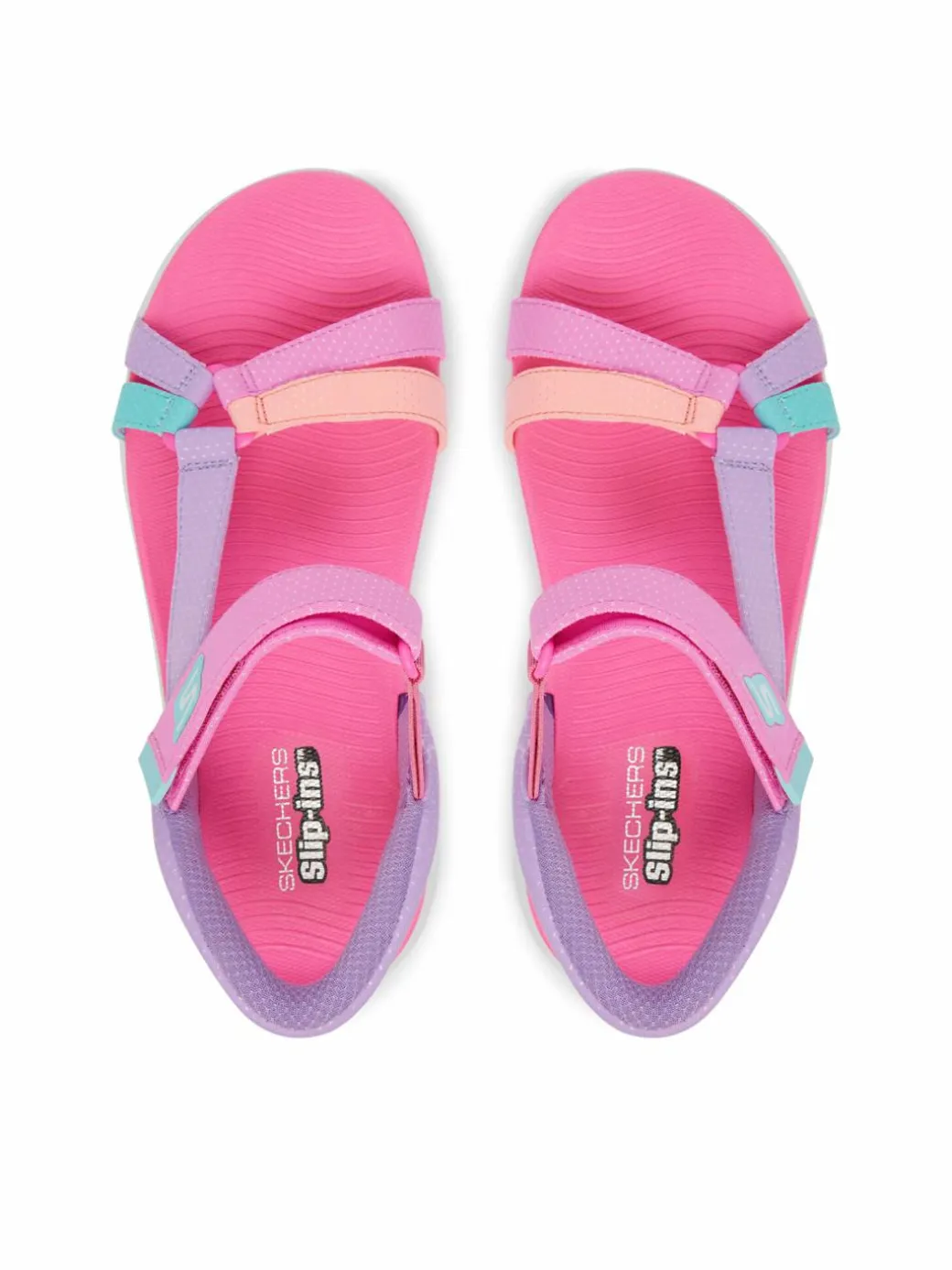 Sandali Slip-Ins: Go Walk Flex Sandal - Lots Of Sol 303028L/MLT Viola